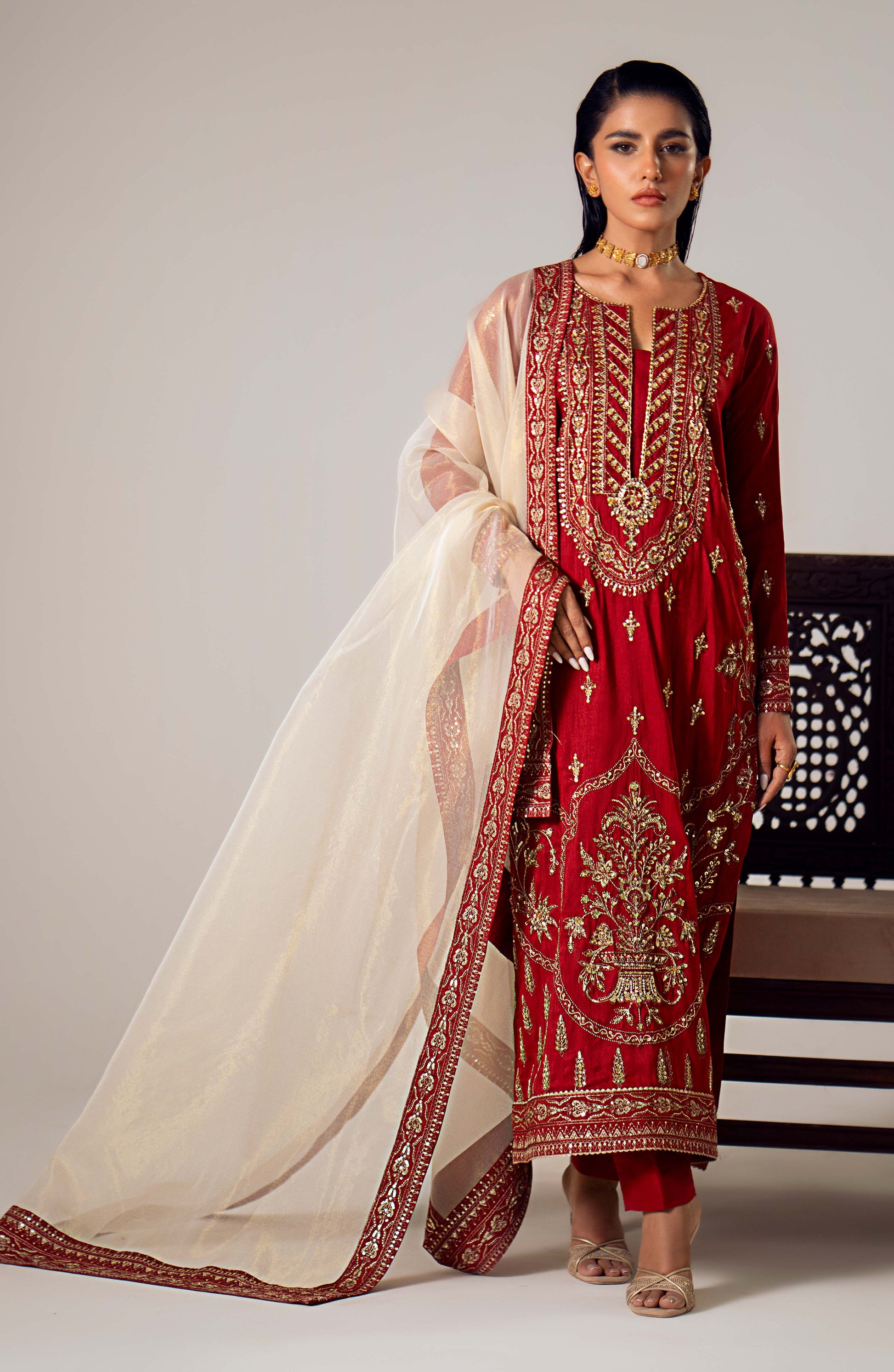 Maryum N Maria | Dastan Formals | MIRA - MS40017 - Rang-e-Khaas