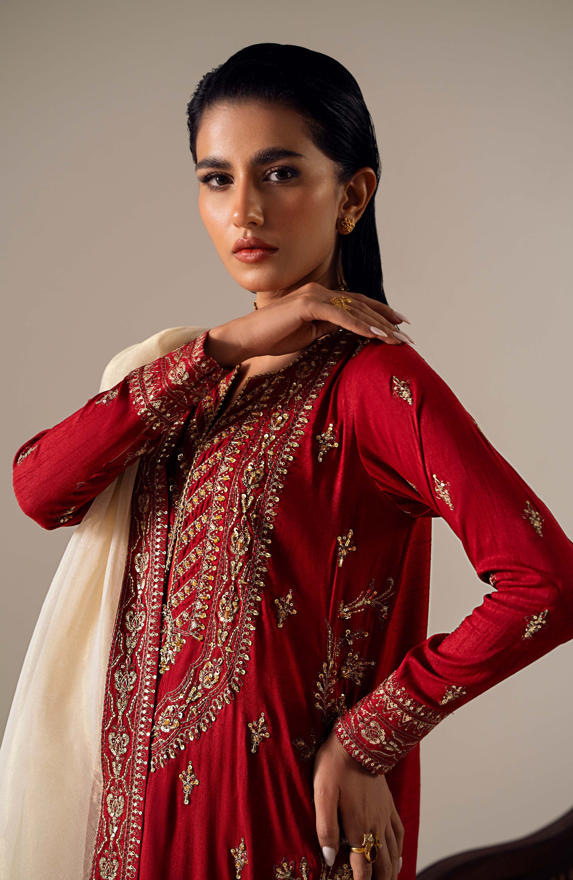 Maryum N Maria | Dastan Formals | MIRA - MS40017 - Rang-e-Khaas