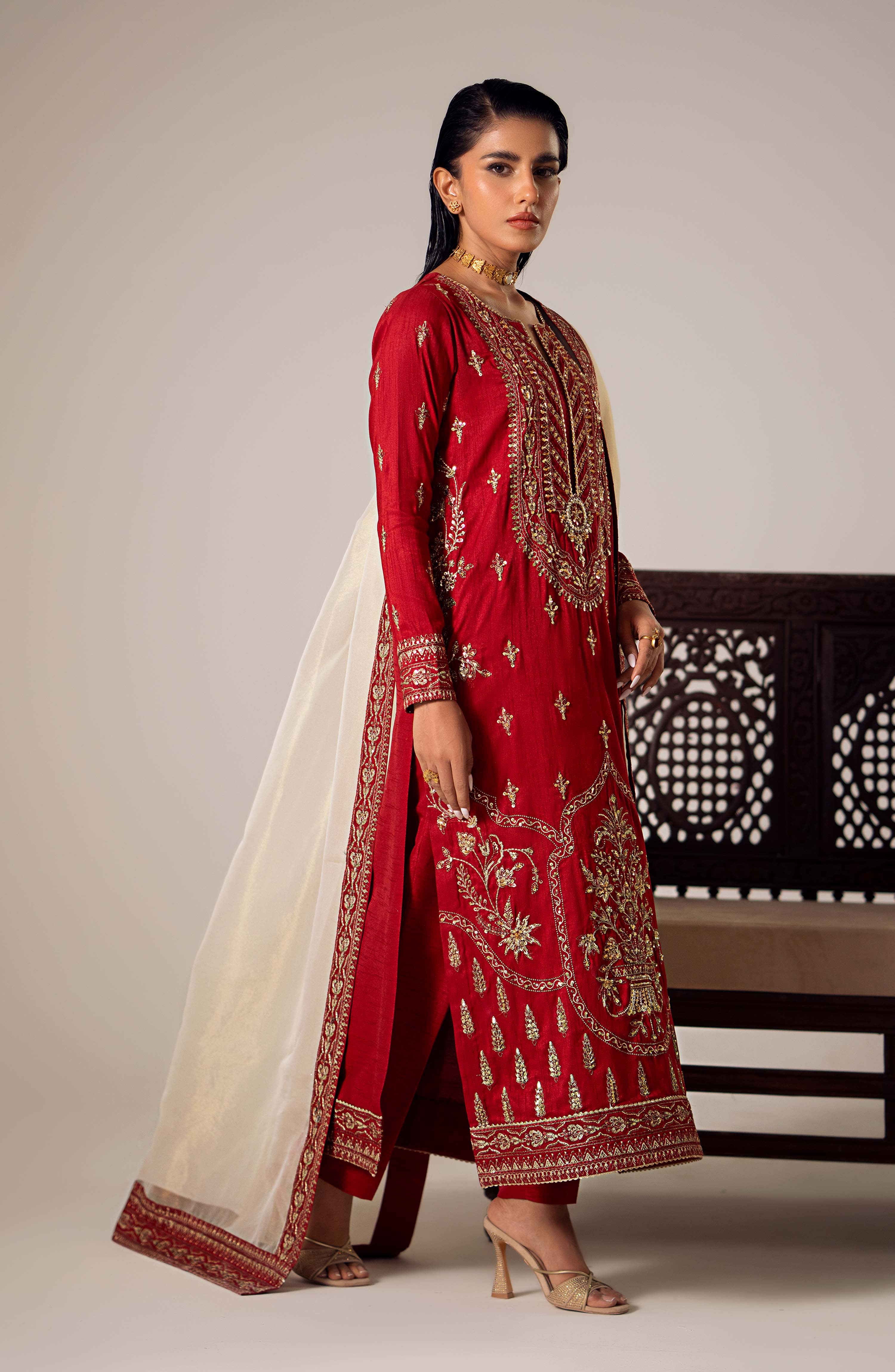Maryum N Maria | Dastan Formals | MIRA - MS40017 - Rang-e-Khaas