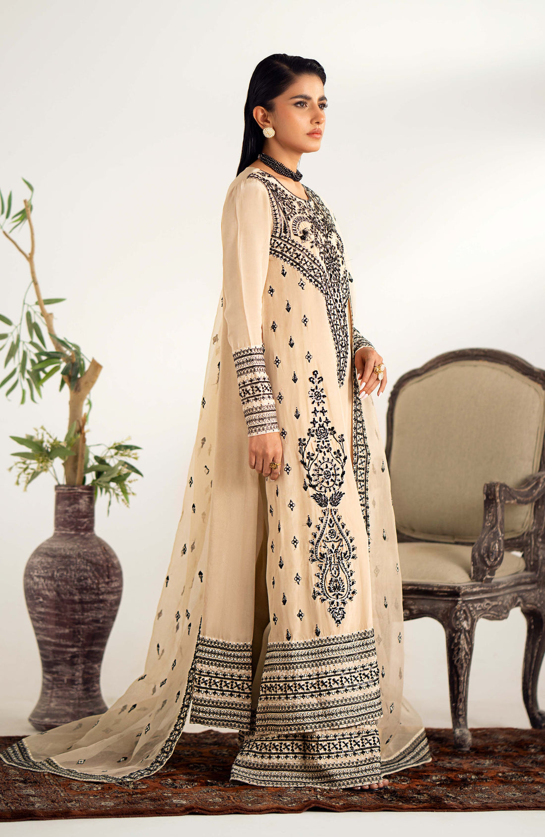 Maryum N Maria | Dastan Formals | DEYA - MS40022 - Rang-e-Khaas