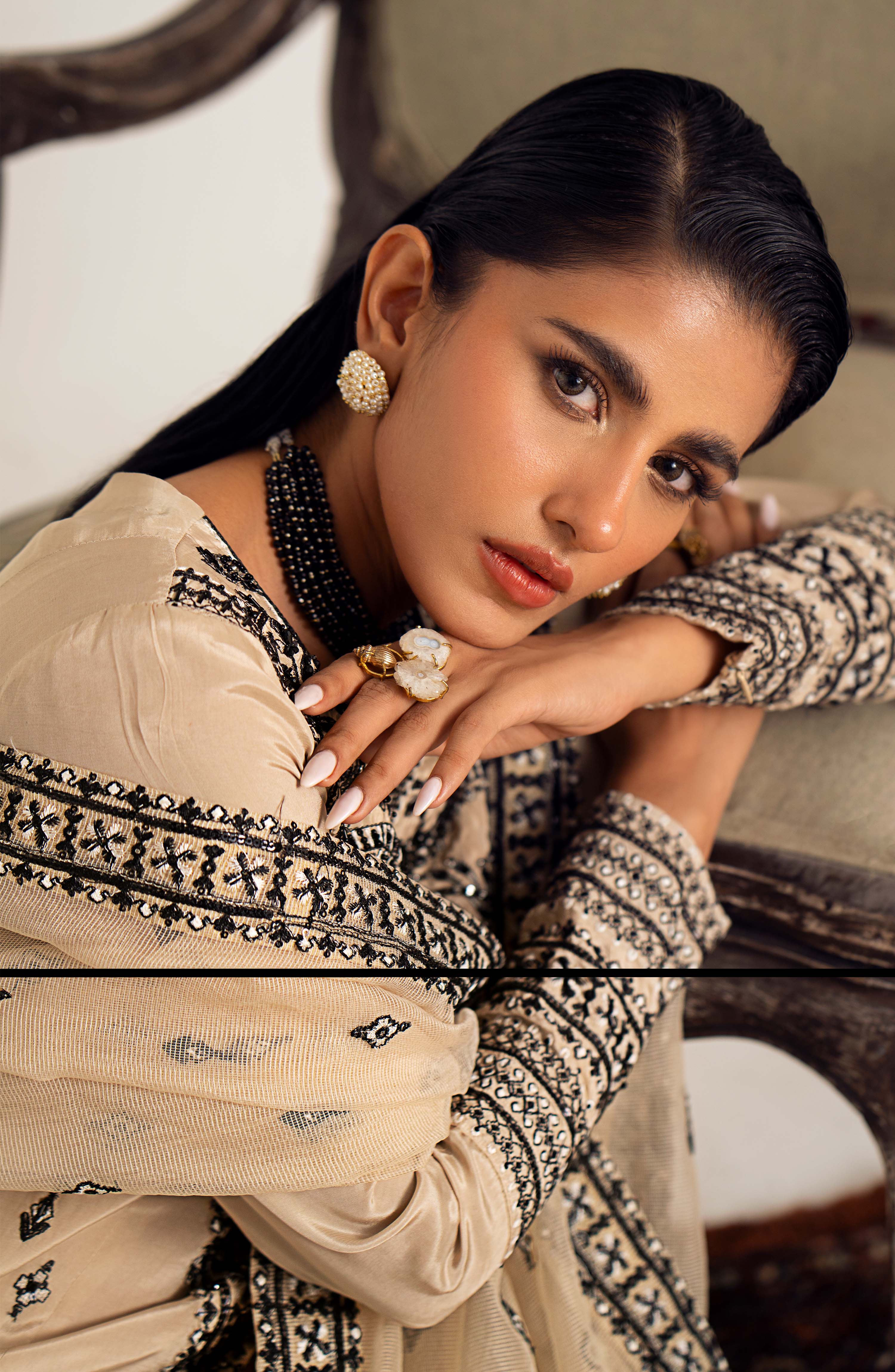 Maryum N Maria | Dastan Formals | DEYA - MS40022 - Rang-e-Khaas