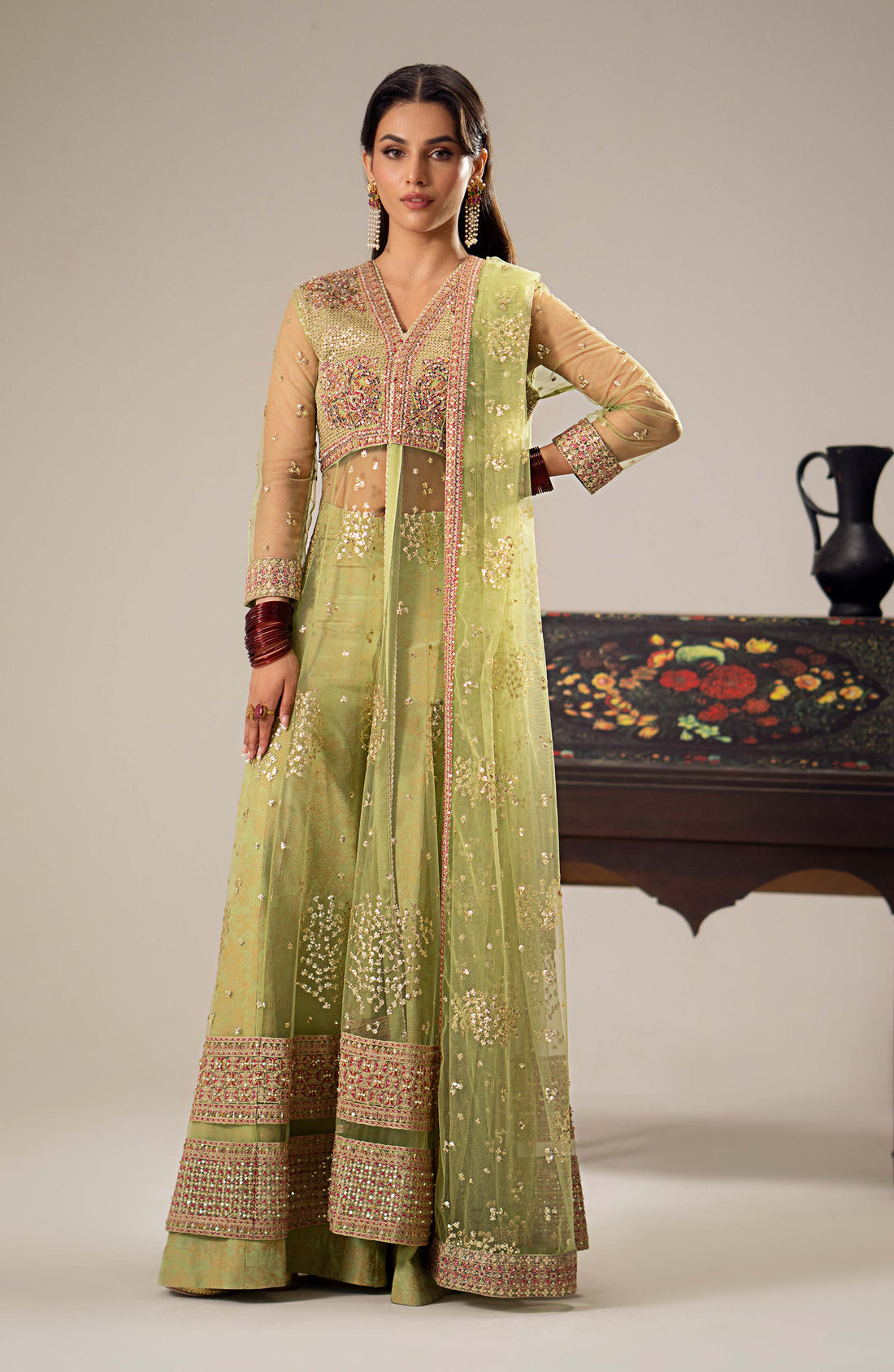Maryum N Maria | Dastan Formals | ERINA - MS40024 - Rang-e-Khaas