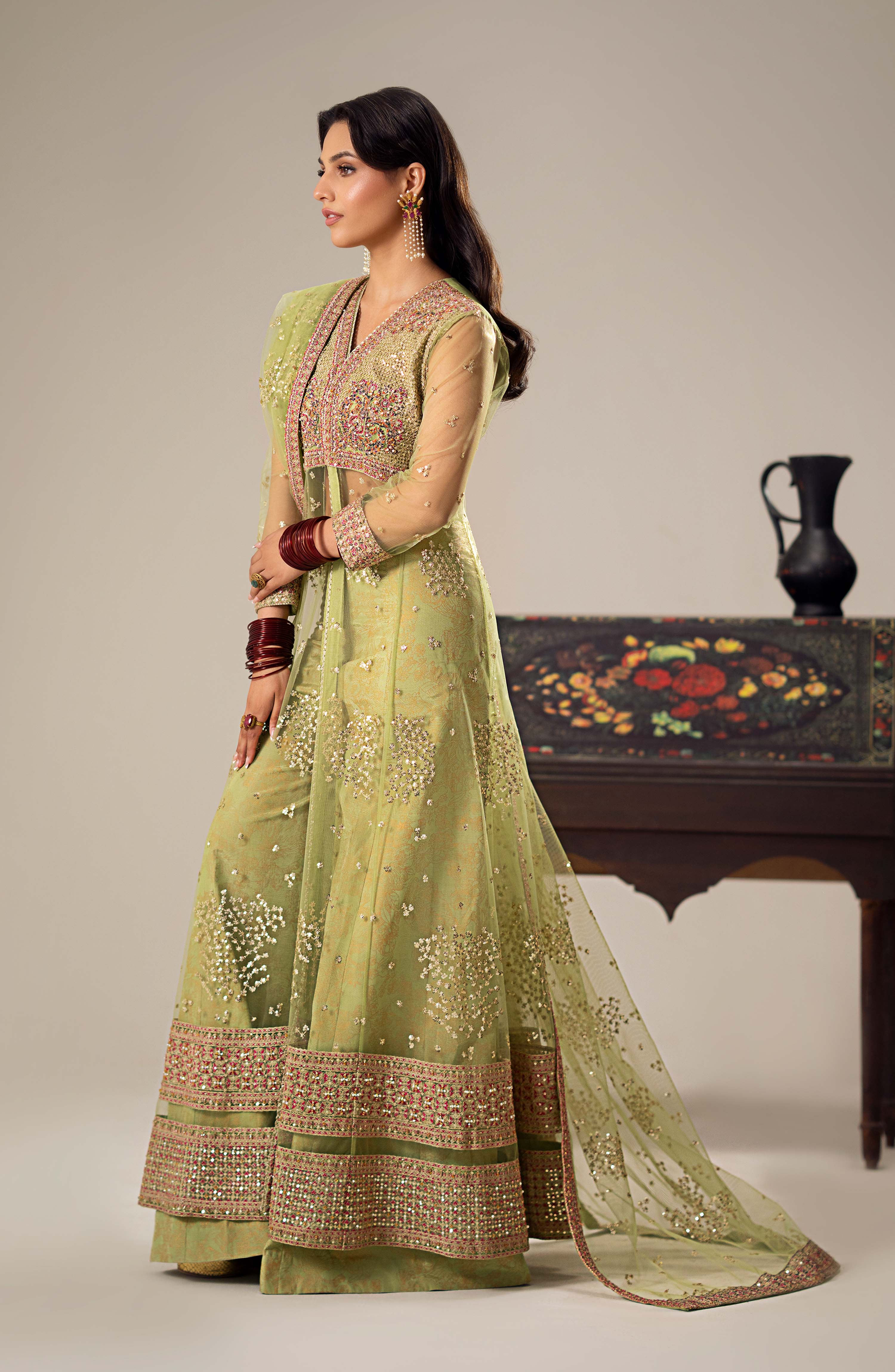 Maryum N Maria | Dastan Formals | ERINA - MS40024 - Rang-e-Khaas