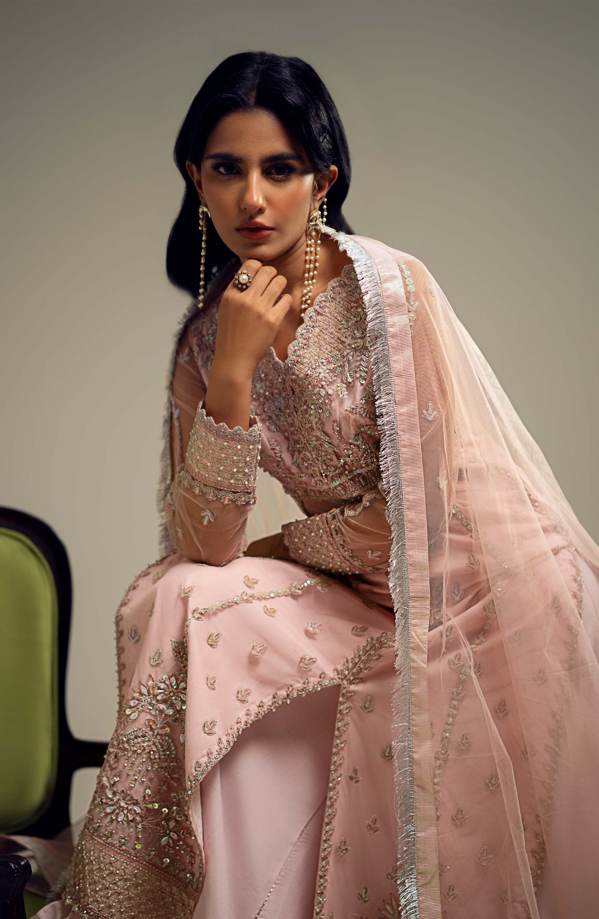 Maryum N Maria | Dastan Formals | MARA - MS40025 - Rang-e-Khaas
