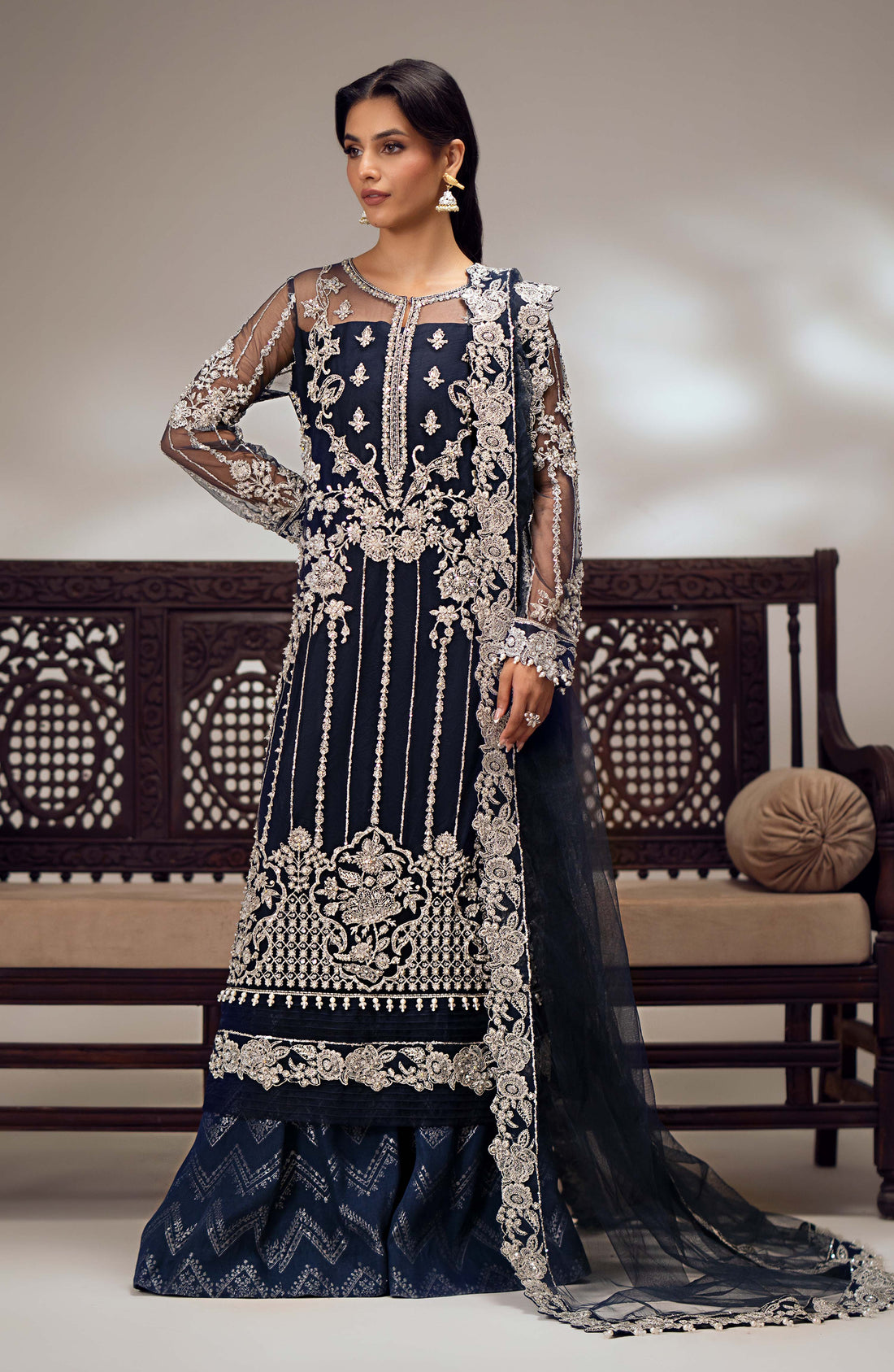 Maryum N Maria | Dastan Formals | INARA - MS40026 - Rang-e-Khaas