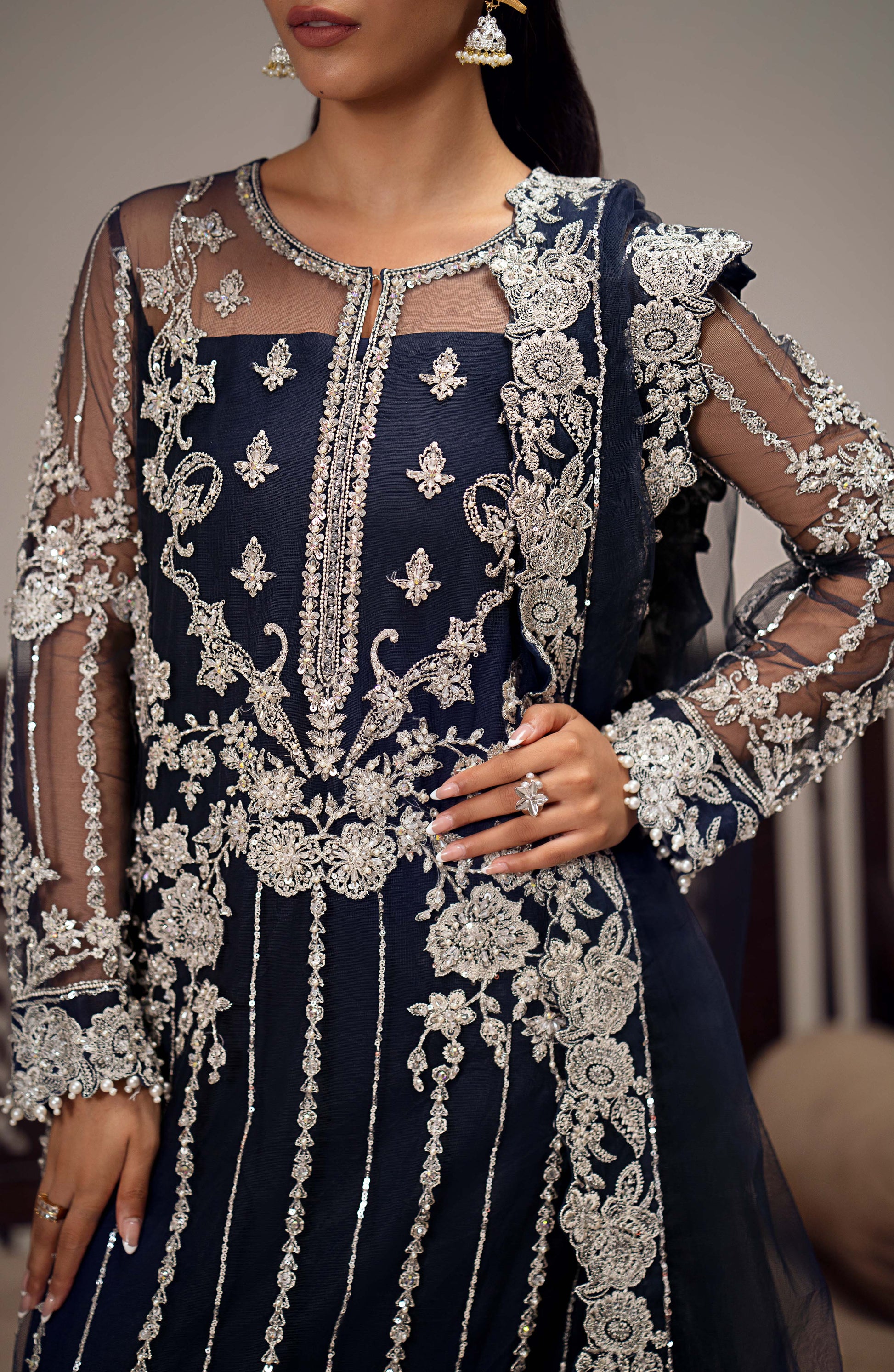 Maryum N Maria | Dastan Formals | INARA - MS40026 - Rang-e-Khaas