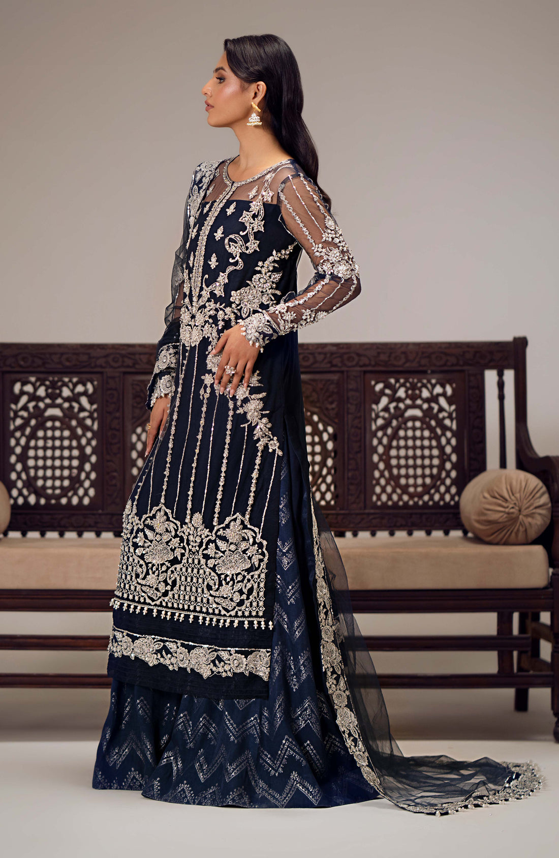 Maryum N Maria | Dastan Formals | INARA - MS40026 - Rang-e-Khaas
