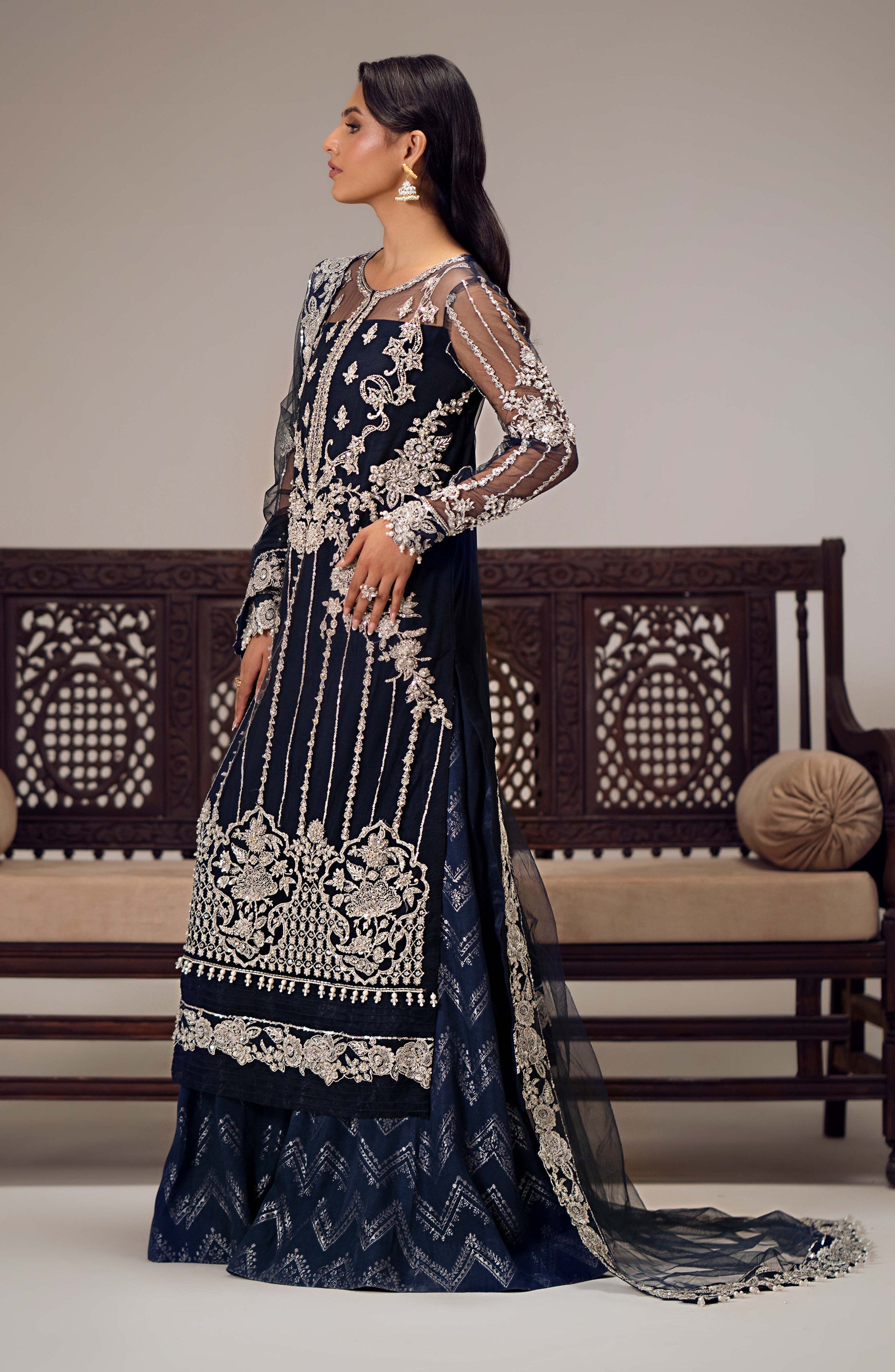 Maryum N Maria | Dastan Formals | INARA - MS40026 - Rang-e-Khaas