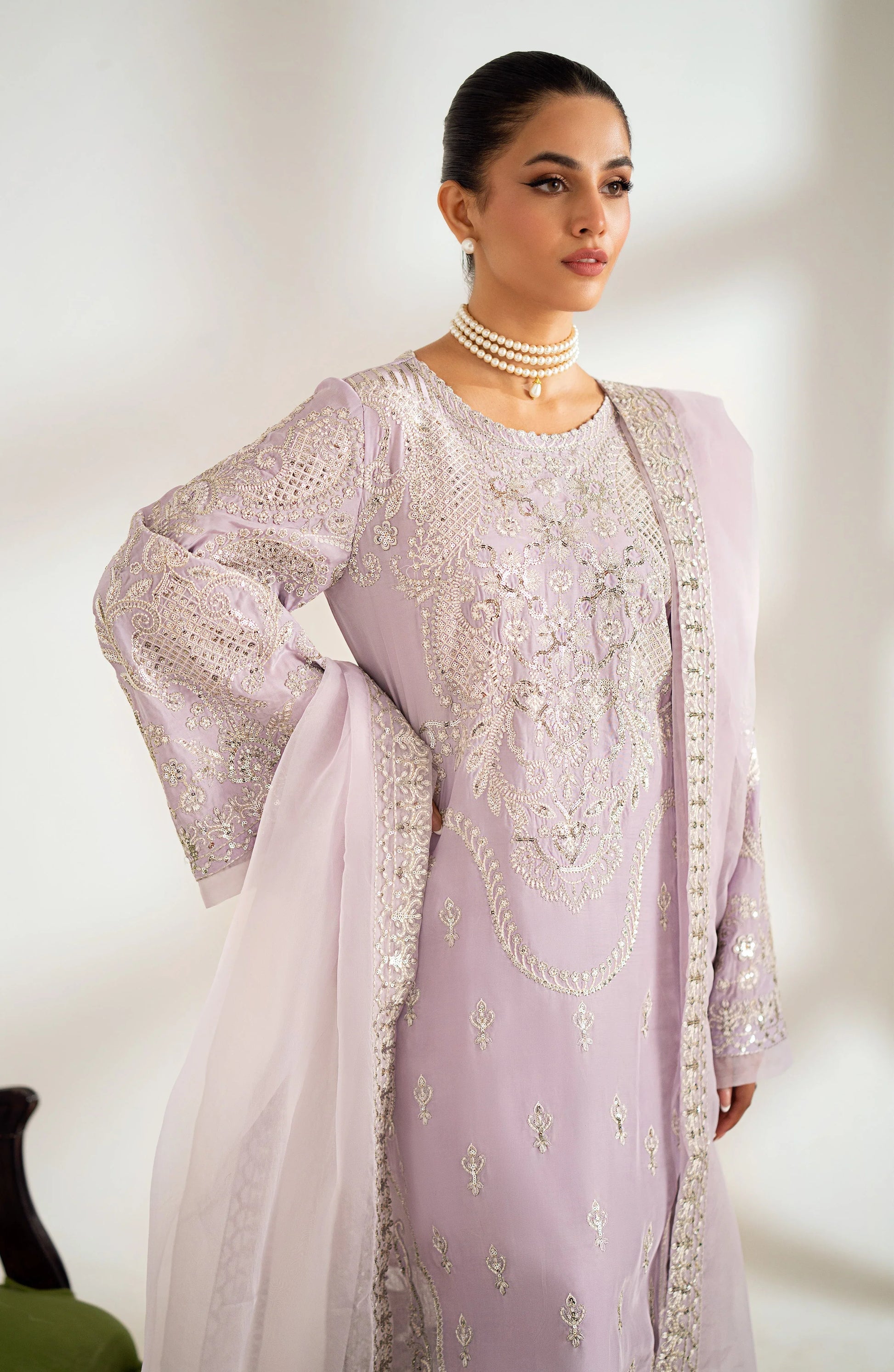 Maryum N Maria | Dastan Formals | DINARA - MS40028 - Rang-e-Khaas