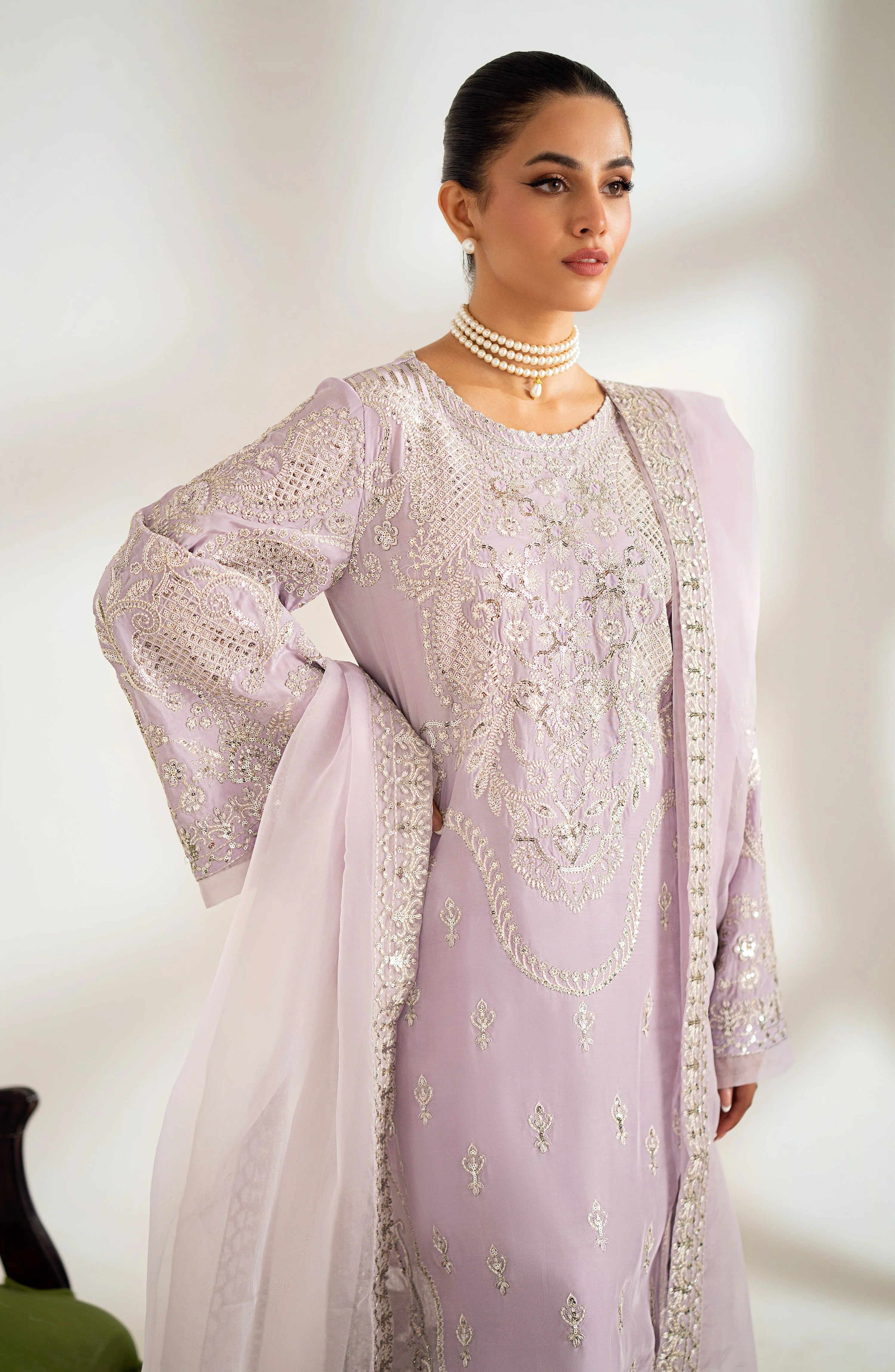 Maryum N Maria | Dastan Formals | DINARA - MS40028 - Rang-e-Khaas