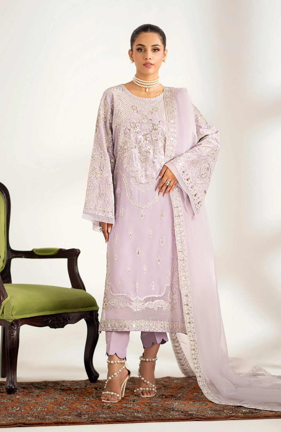 Maryum N Maria | Dastan Formals | DINARA - MS40028 - Rang-e-Khaas