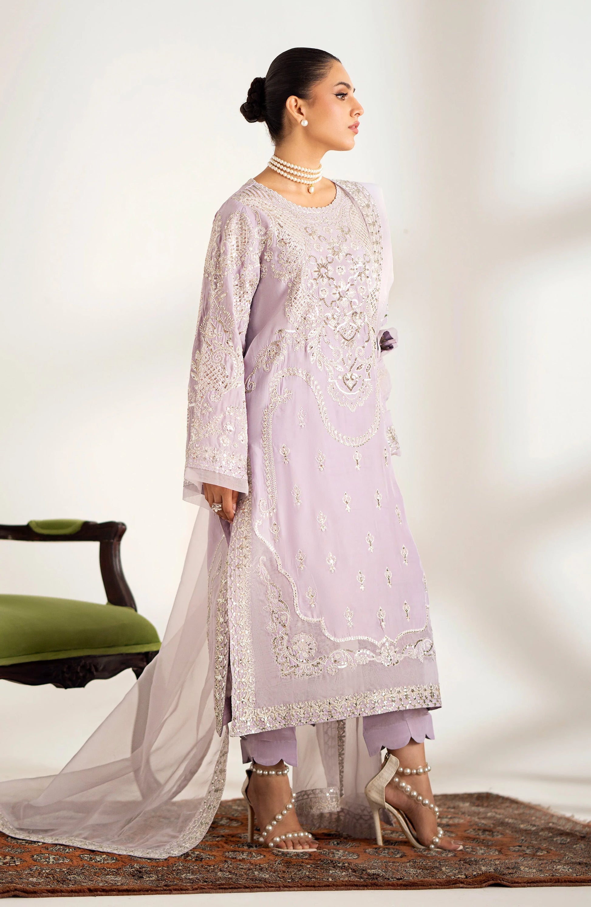 Maryum N Maria | Dastan Formals | DINARA - MS40028 - Rang-e-Khaas