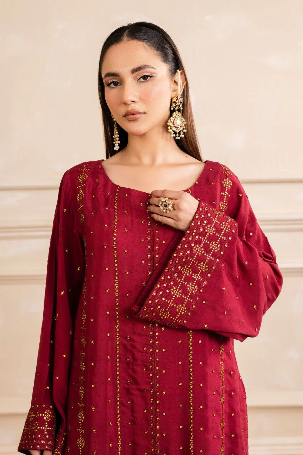 Maryum N Maria | Nora Collection | ALYSSA - MW40159 - Rang-e-Khaas