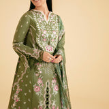 Qalamkar | Qlinekari Luxury Lawn | SQ-14 SEMAL