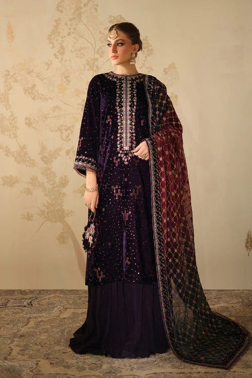 Baroque | Velvet 25 | UF-4319 - Rang-e-Khaas