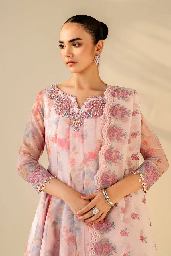 Baroque | Luxury Pret 25 | EMBROIDERED COTTON PATTI PR-1179 - Rang-e-Khaas
