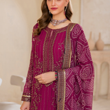 Iznik | Chinnon Chiffon | CC-45 Embroidered Chiffon