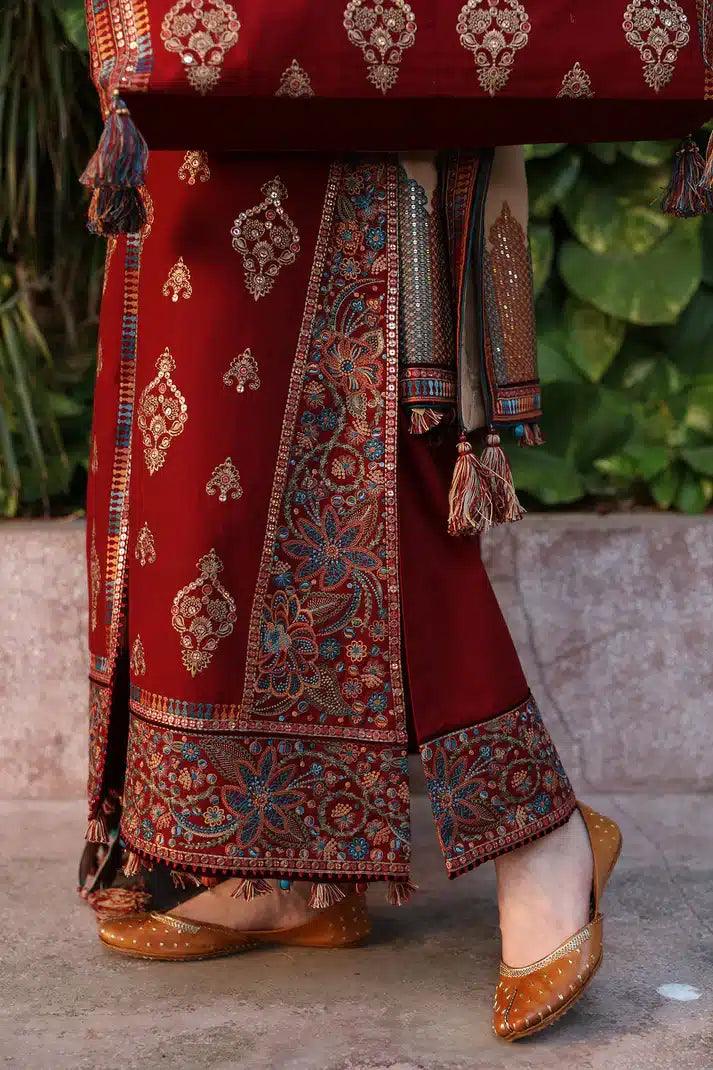 Jazmin | Dastaan Luxury Winter 23 | DW23-D1 - Rang-e-Khaas