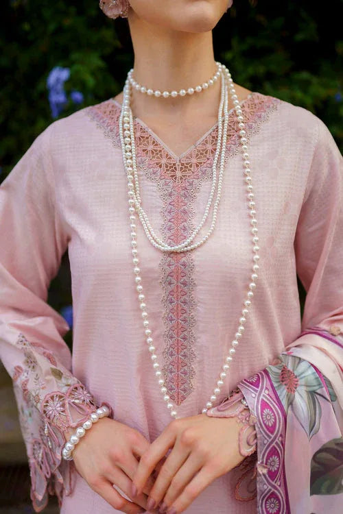 Baroque | Luxury Pret 24 | JACQUARD LAWN UF-588 - Rang-e-Khaas