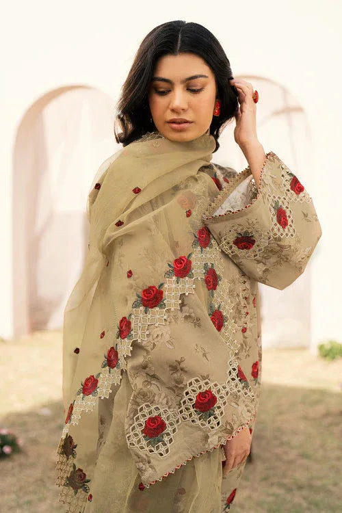 Baroque | Luxury Pret 24 | LAWN UF-594 - Rang-e-Khaas