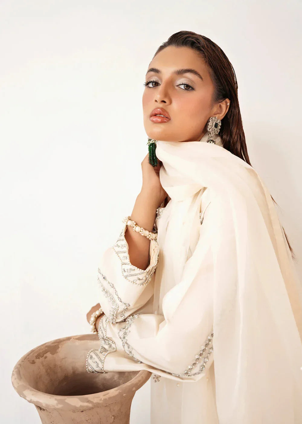 Dastoor | Euphoria Luxury Pret 24 | Pearl - Rang-e-Khaas