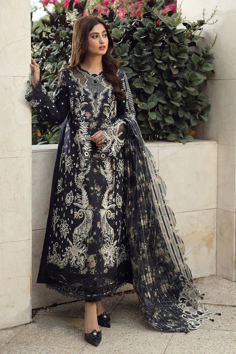Qalamkar | Festive Lawn 2024 | PS-07 HAMNA - Rang-e-Khaas