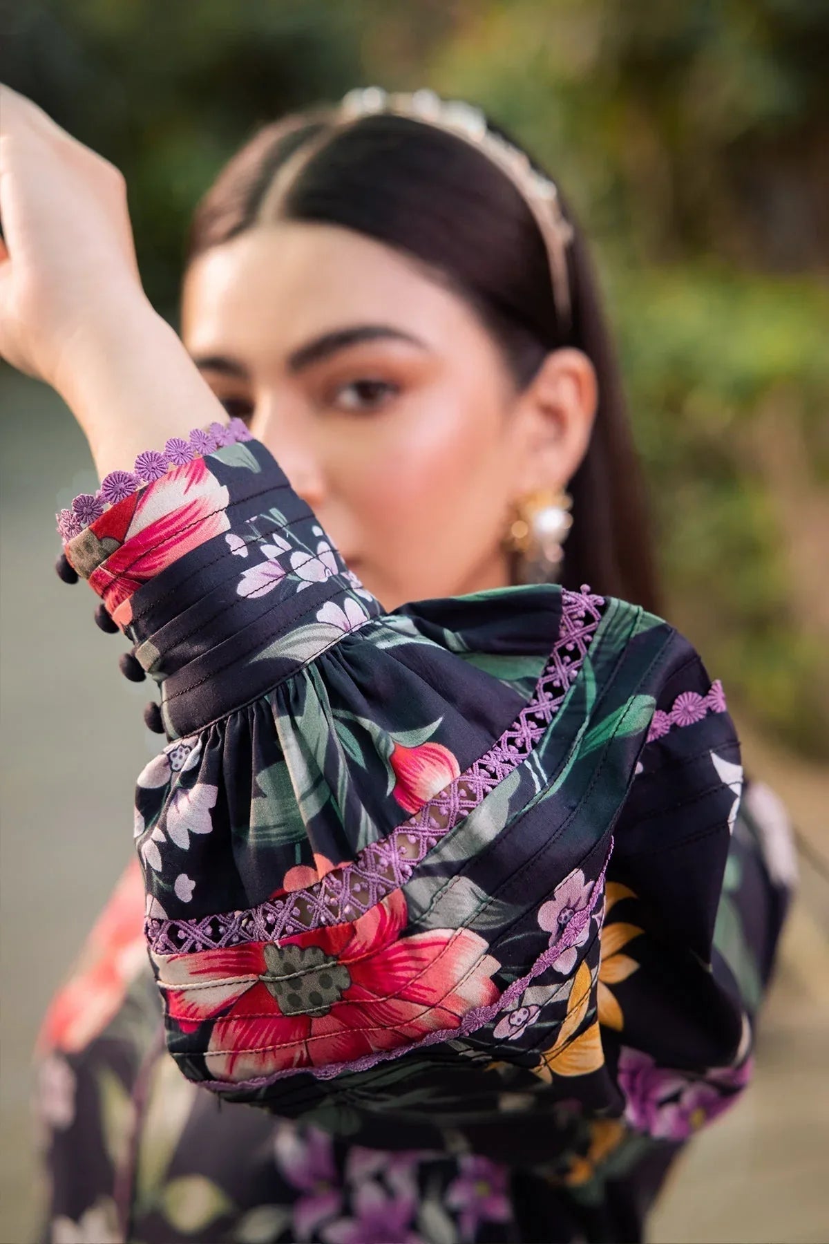 Alizeh | Sheen Lawn Prints 24 | VIOLA - Rang-e-Khaas