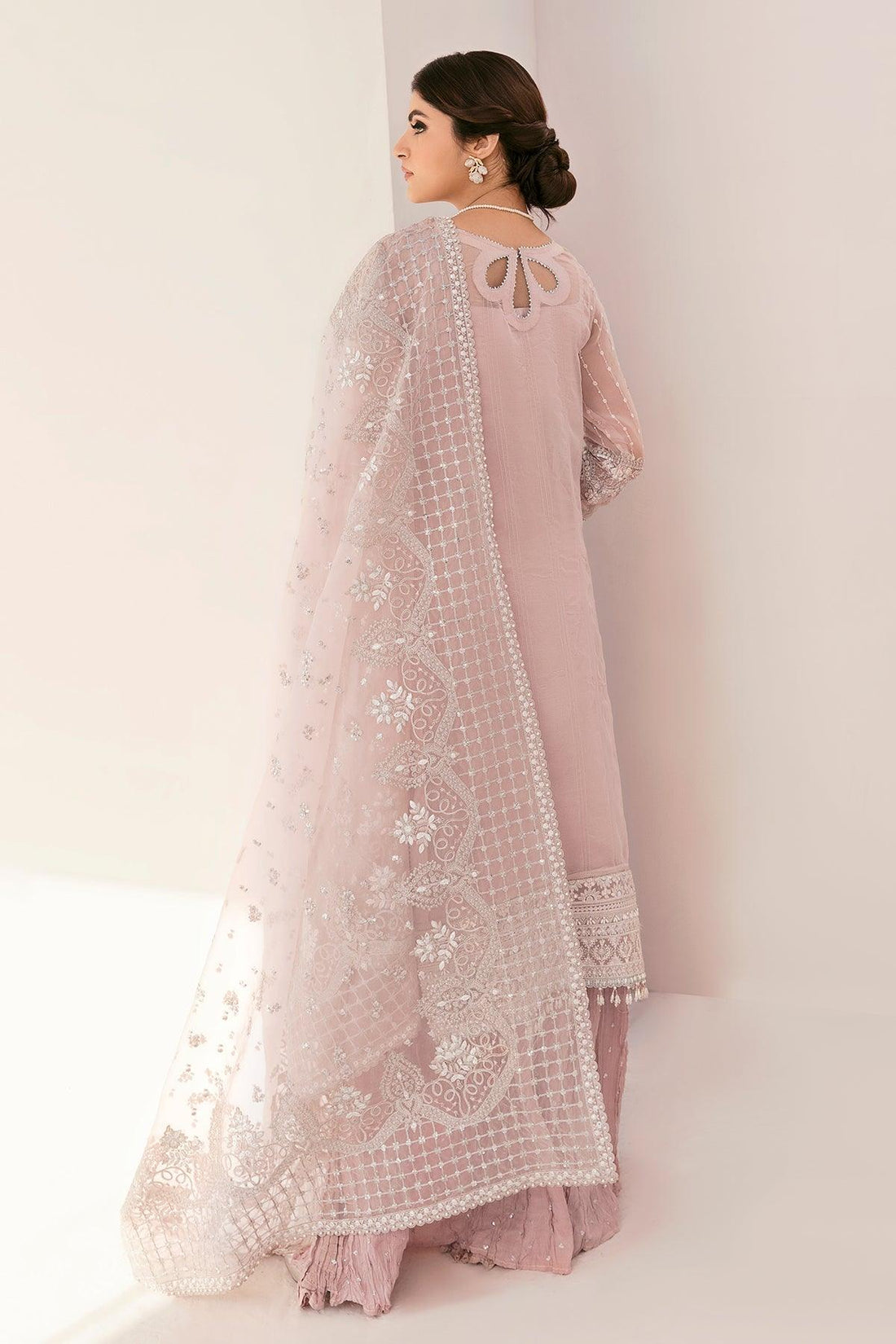 EMBROIDERED CHIFFON CH11-05 STITCHED