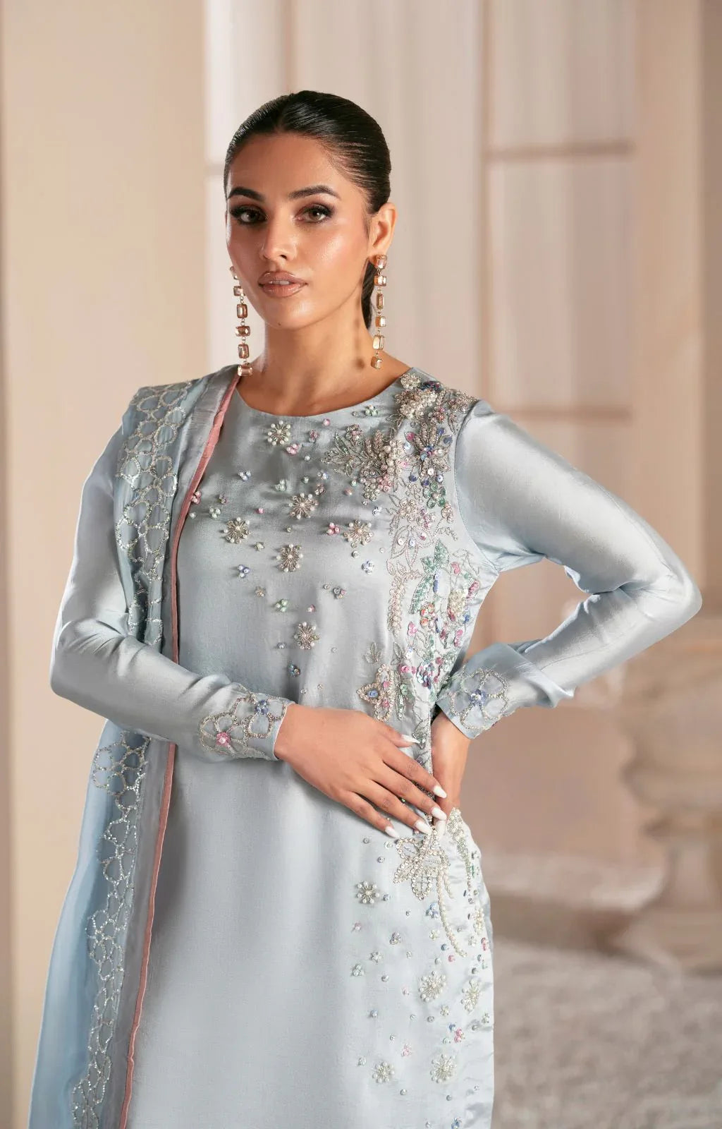 Ajr Couture | Symphony Luxe Festive 25 | Midnight Bloom - Rang-e-Khaas