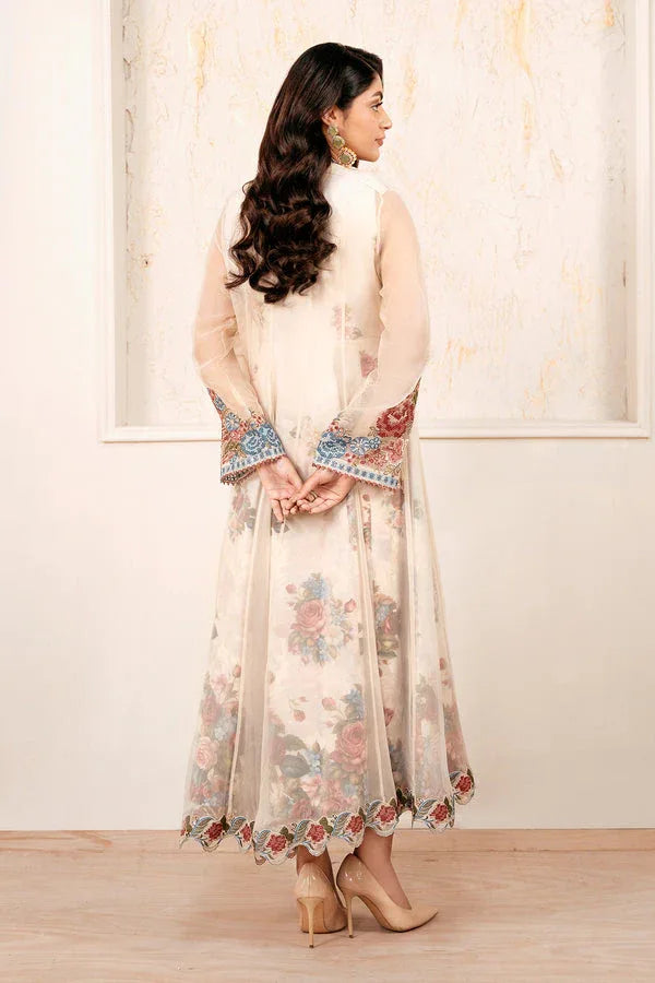 Baroque | Luxury Pret 25 | EMBROIDERED CHIFFON PR-1053 - Rang-e-Khaas