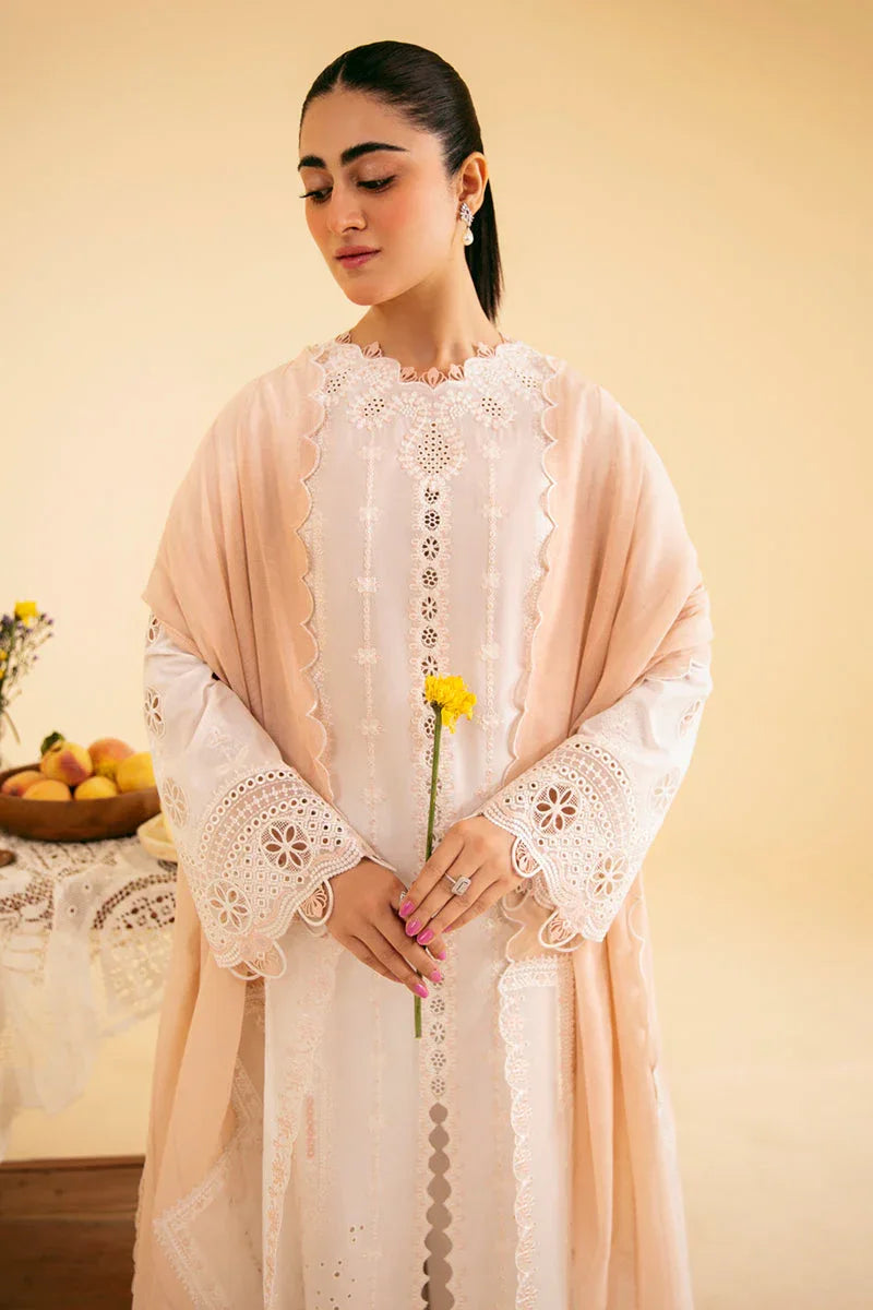 Qalamkar | Qlinekari Luxury Lawn | SQ-07 CARMIN - Rang-e-Khaas