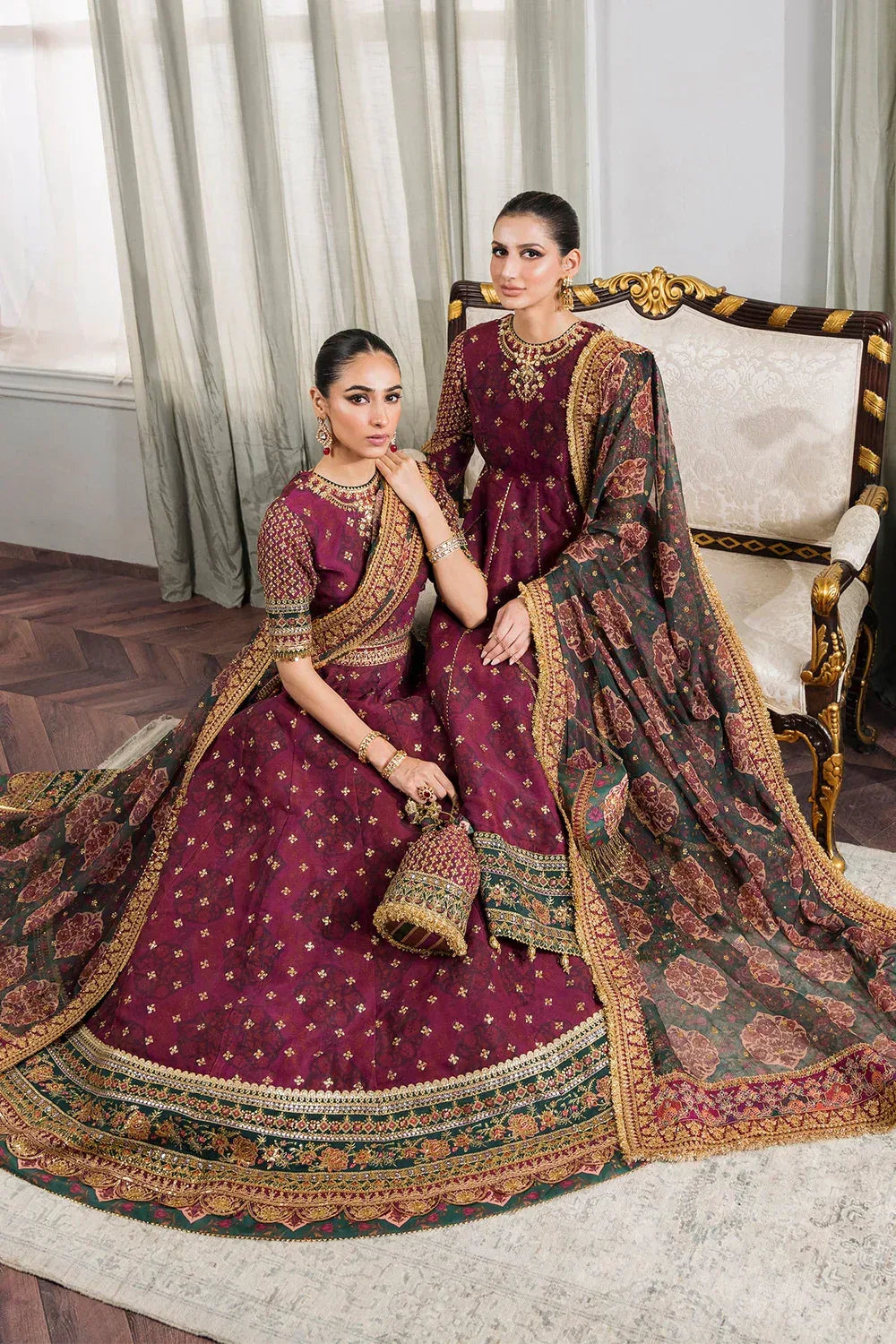 Baroque | Chantelle Embroidered Collection | CH12-03 - Rang-e-Khaas