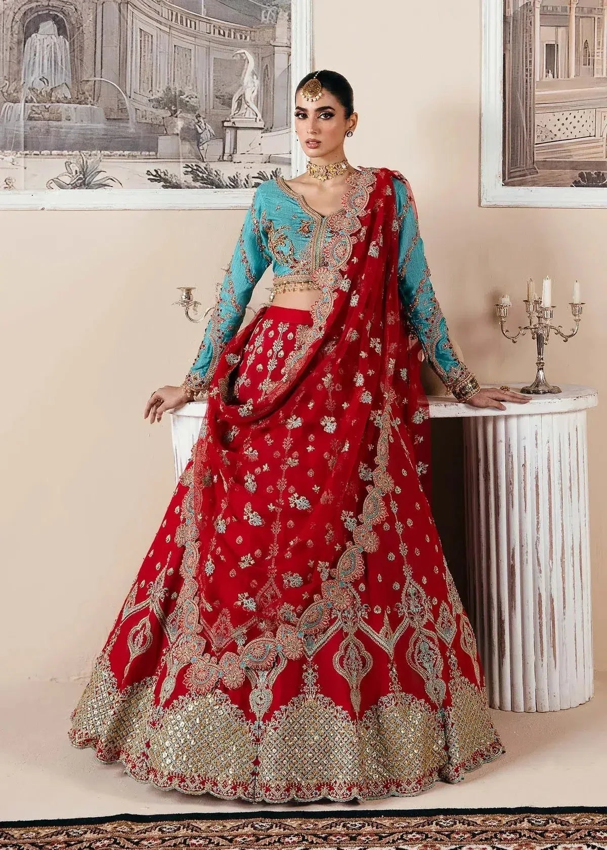 Dastoor | Noor-E-Jahan Wedding Collection'24 | Mumtaz - Rang-e-Khaas