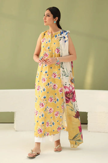 Baroque | Eid Printique | EMBROIDERED PRINTED LAWN UF-4182 - Rang-e-Khaas