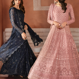 Iznik | Chiffonkari Formals | ICK-07 Embroidered Chiffon