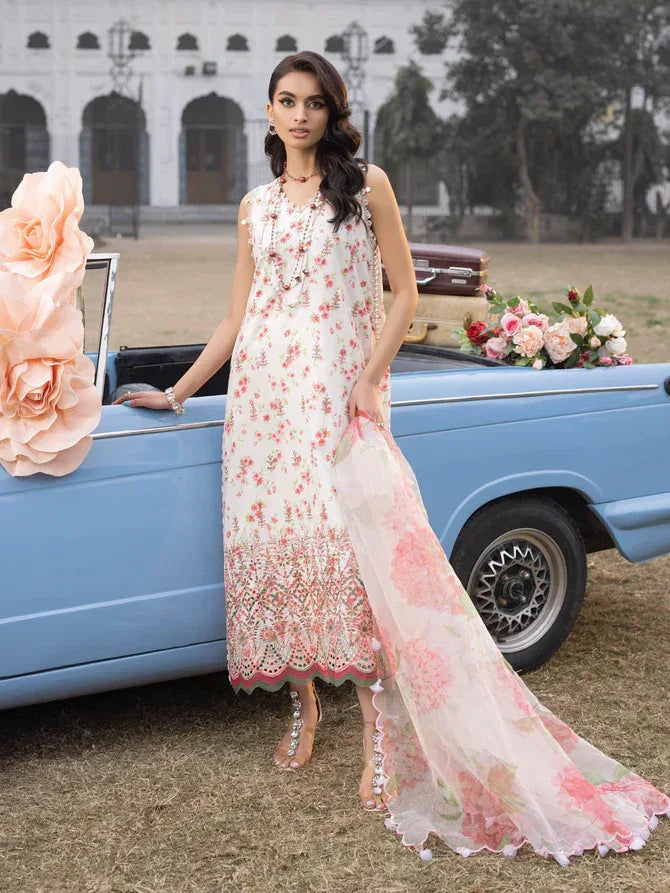 Faiza Faisal | Maya Luxury Lawn | Sandra - Rang-e-Khaas