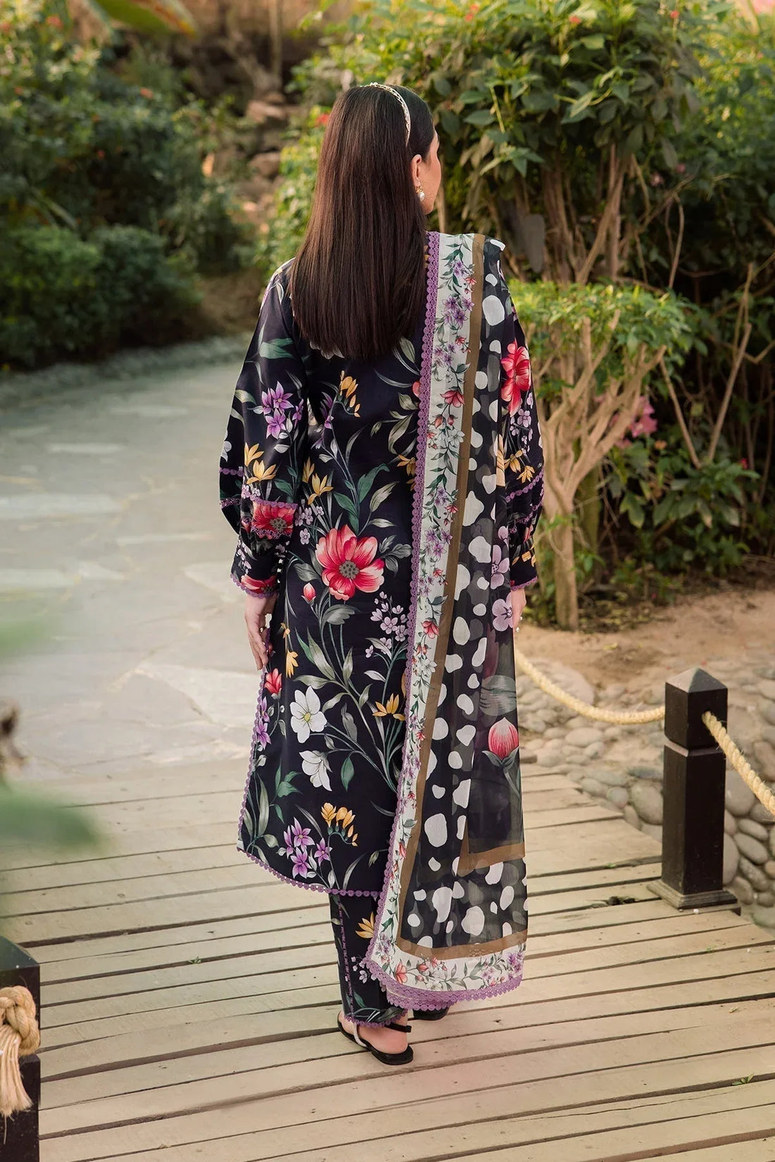 Alizeh | Sheen Lawn Prints 24 | VIOLA - Rang-e-Khaas