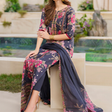 Iznik | Exclusive Lawn | SFL-12 EMBROIDERED LAWN