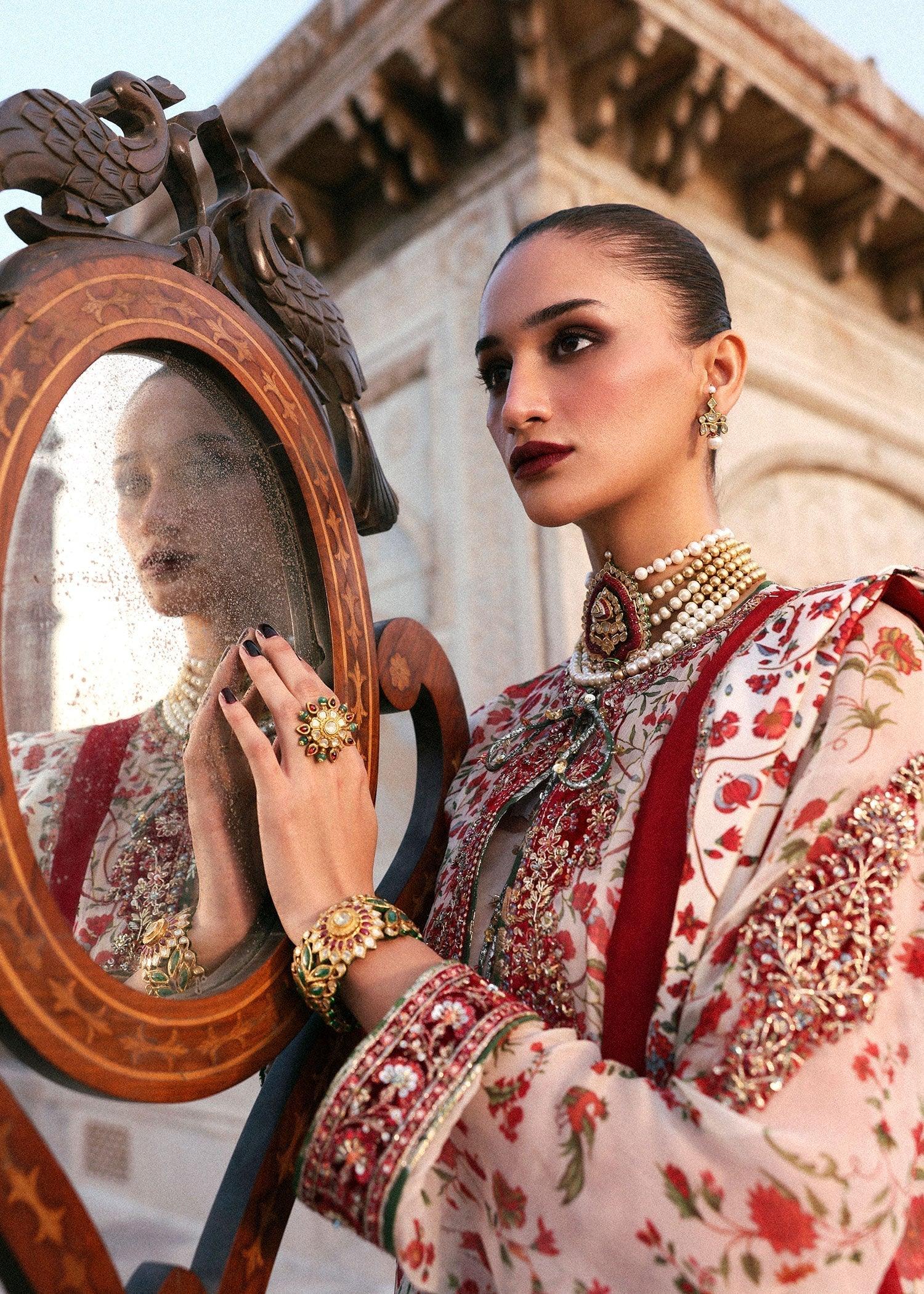 Hussain Rehar | Luxury Pret AW 25 | Ivoria - Rang-e-Khaas