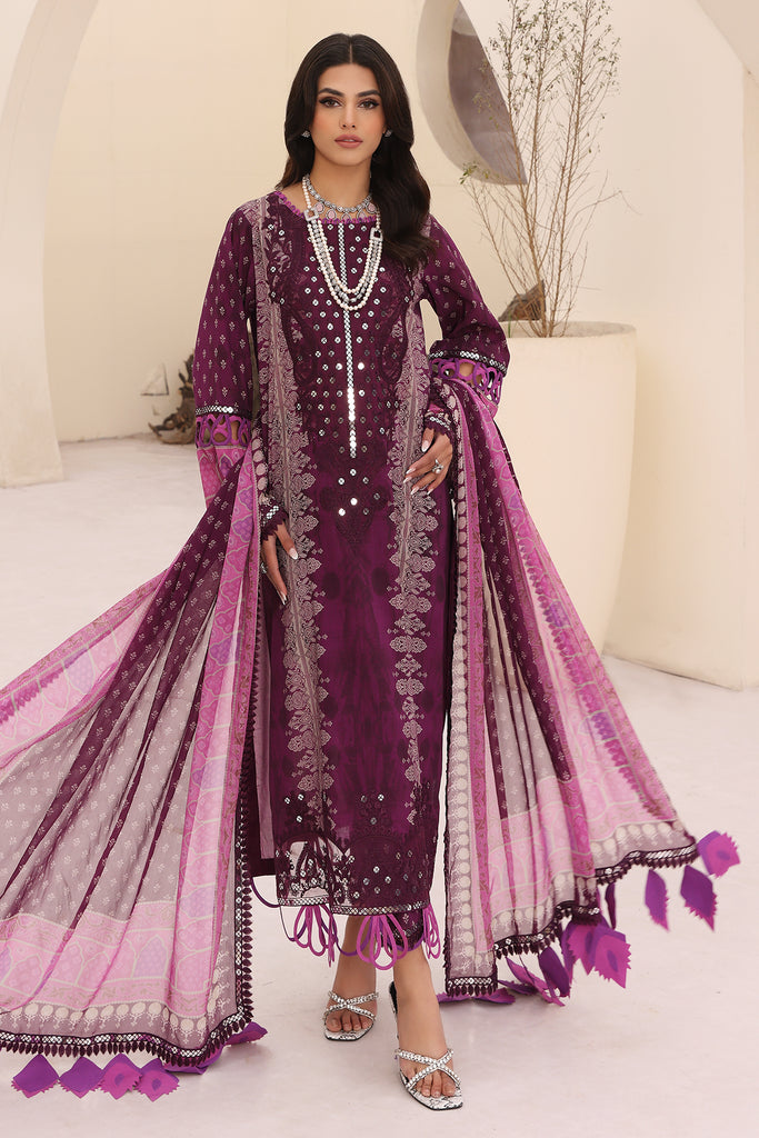 Charizma | Naranji Embroidered Lawn 24 | CN4-003 - Rang-e-Khaas