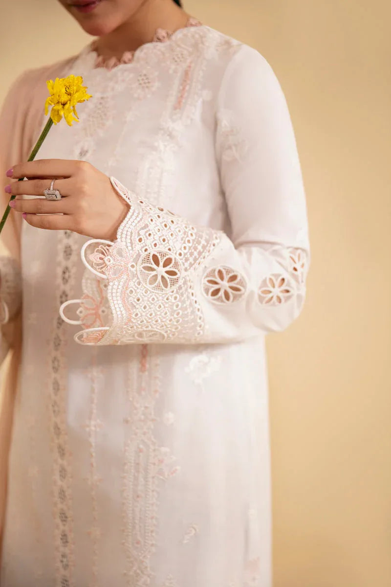 Qalamkar | Qlinekari Luxury Lawn | SQ-07 CARMIN - Rang-e-Khaas