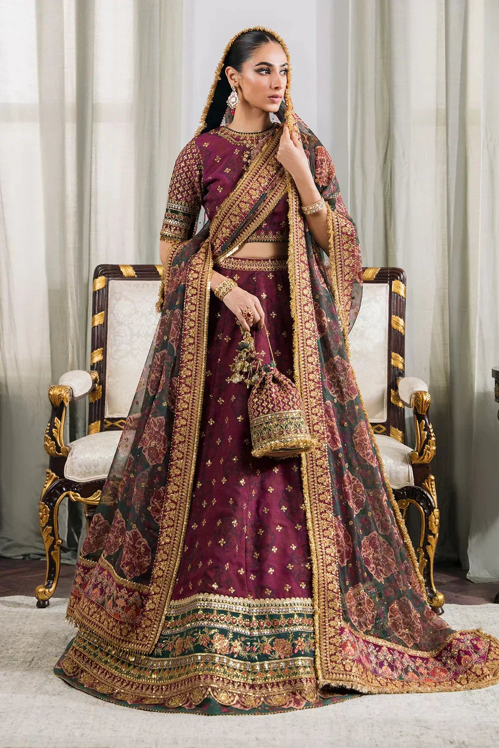 Baroque | Chantelle Embroidered Collection | CH12-03 - Rang-e-Khaas