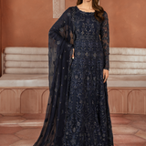 Iznik | Chiffonkari Formals | ICK-07 Embroidered Chiffon
