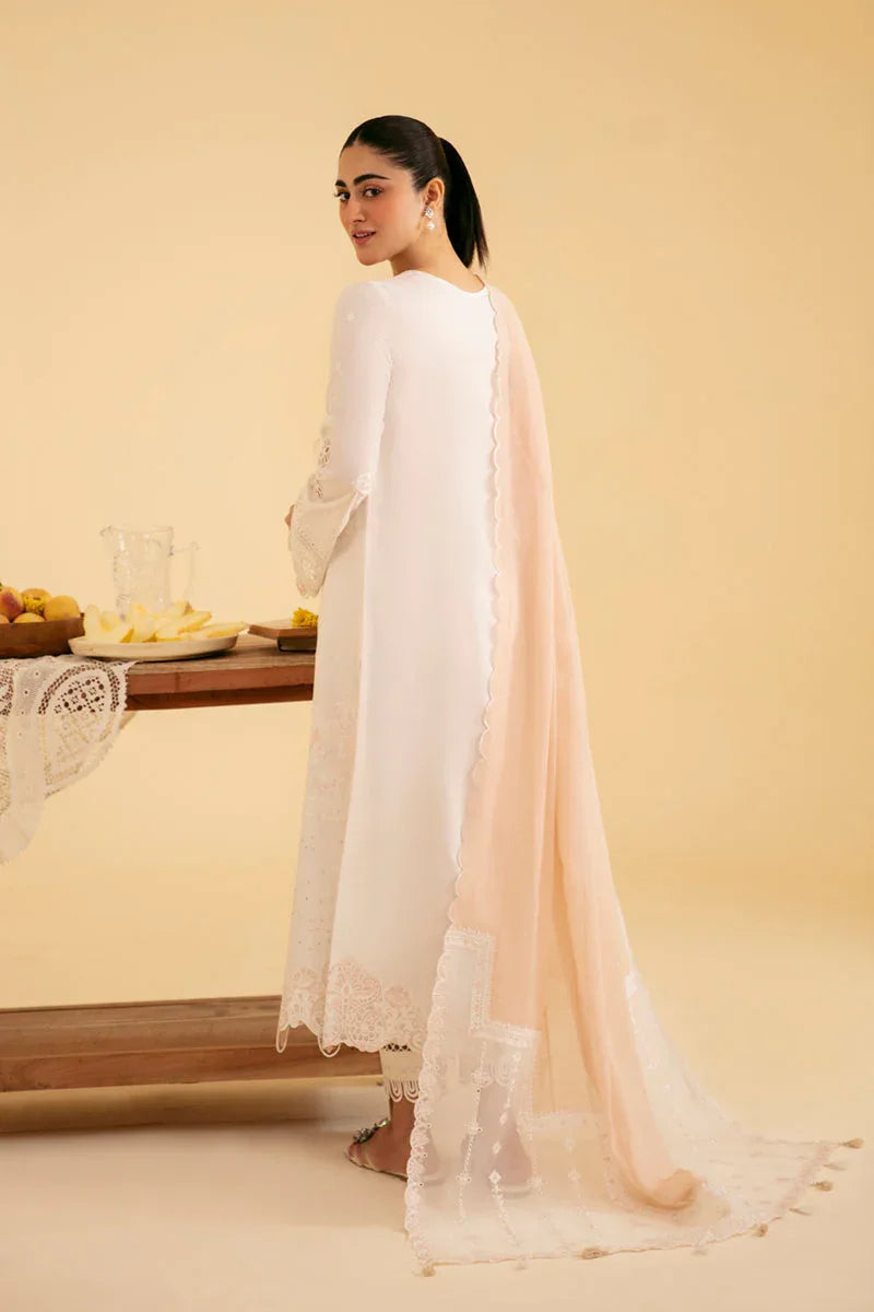 Qalamkar | Qlinekari Luxury Lawn | SQ-07 CARMIN - Rang-e-Khaas