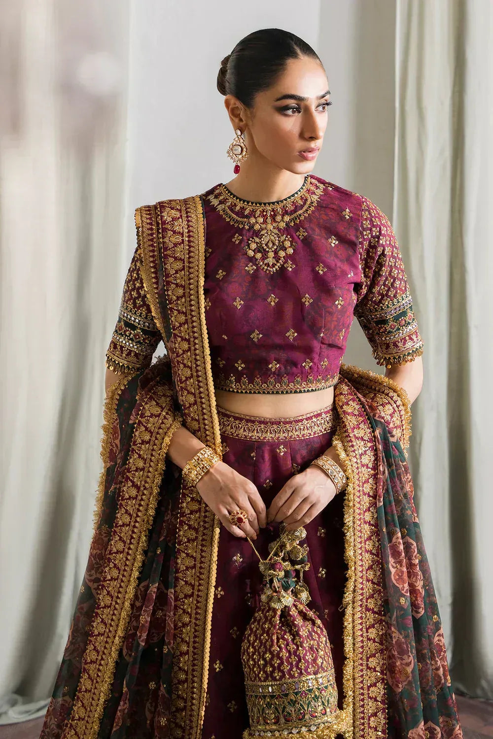 Baroque | Chantelle Embroidered Collection | CH12-03 - Rang-e-Khaas