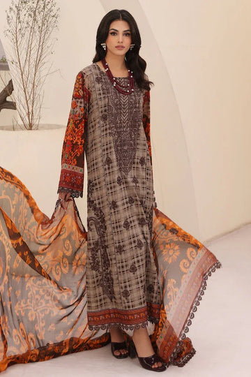 Charizma | Naranji Embroidered Lawn 24 | CN4-010 - Rang-e-Khaas