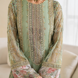 Iznik | Chinnon Chiffon | CC-41 Embroidered Net