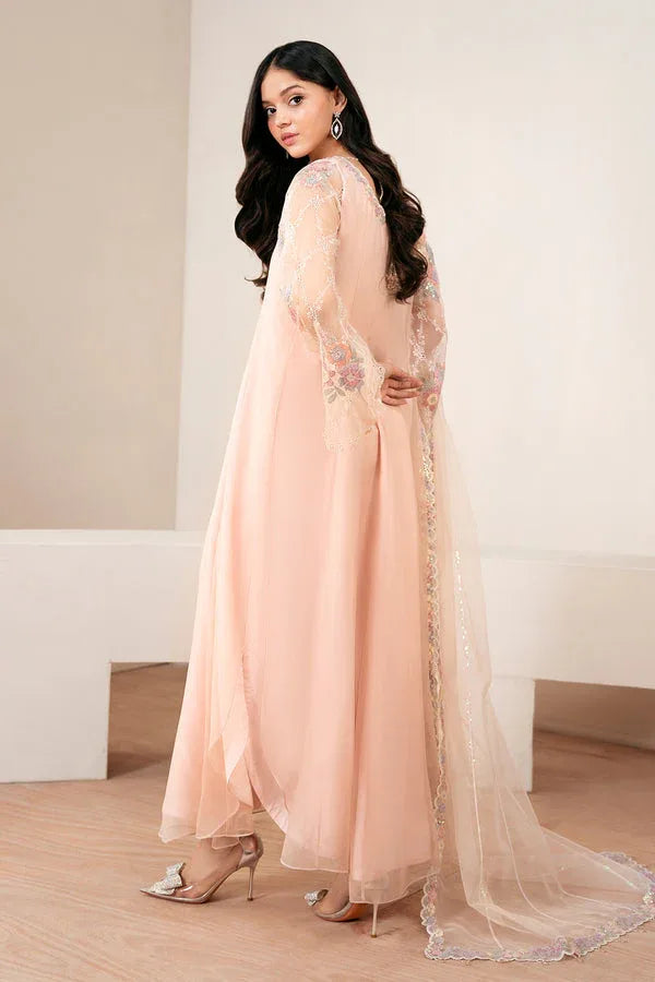 Baroque | Luxury Pret 25 | EMBROIDERED CHIFFON PR-1054 - Rang-e-Khaas