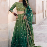 Iznik | Bandhani | UE-328 Embroidered Chiffon