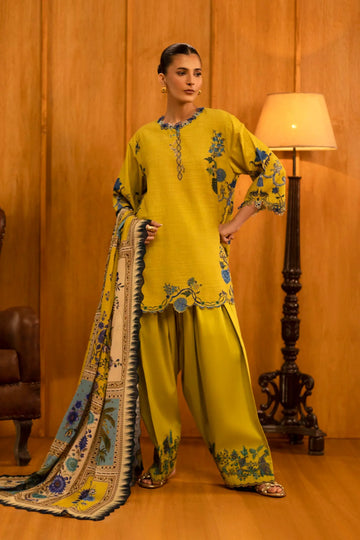 Sana Safinaz | Muzlin Winter 25 | M253-004A - Rang-e-Khaas